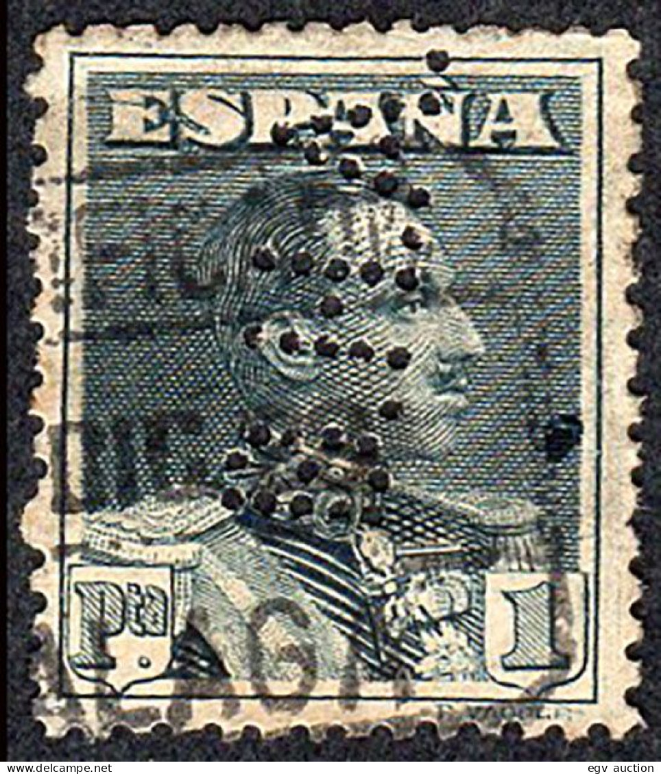 Málaga - Edi O 321 - Perforado "BHA" (Banco) - Used Stamps