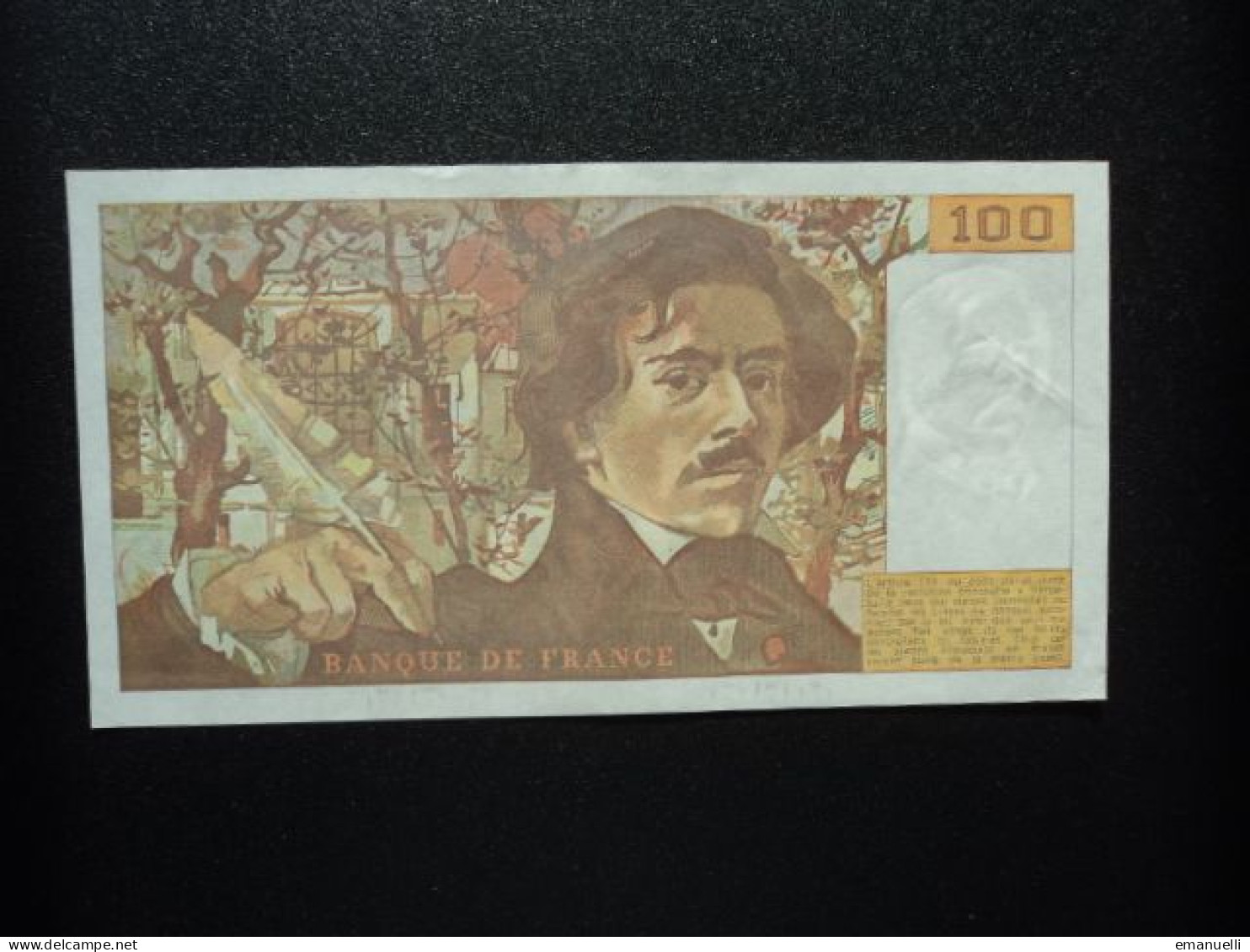 FRANCE (LA FRANCE Qu'on Ne Présente Plus) : 100 FRANCS  1991   FAY 69bis / PIC 154e **   TTB+ * - 100 F 1978-1995 ''Delacroix''