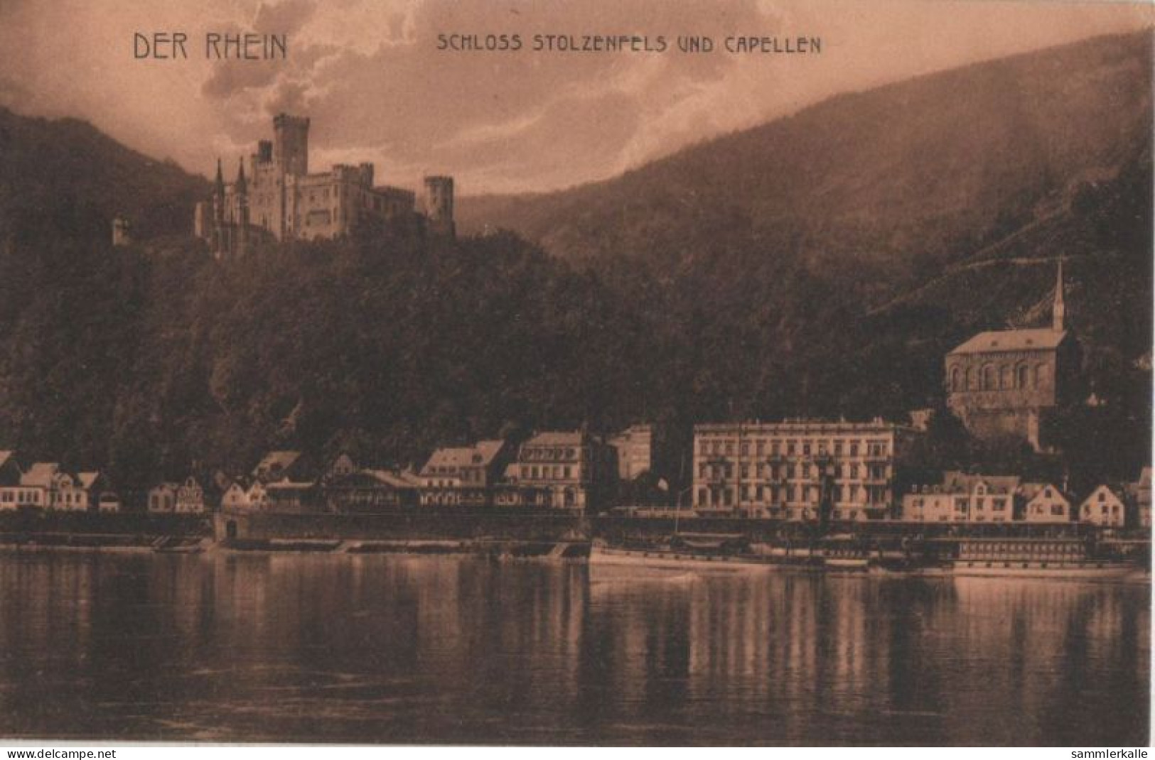 84926 - Koblenz, Schloss Stolzenfels - Mit Capellen - 1907 - Koblenz