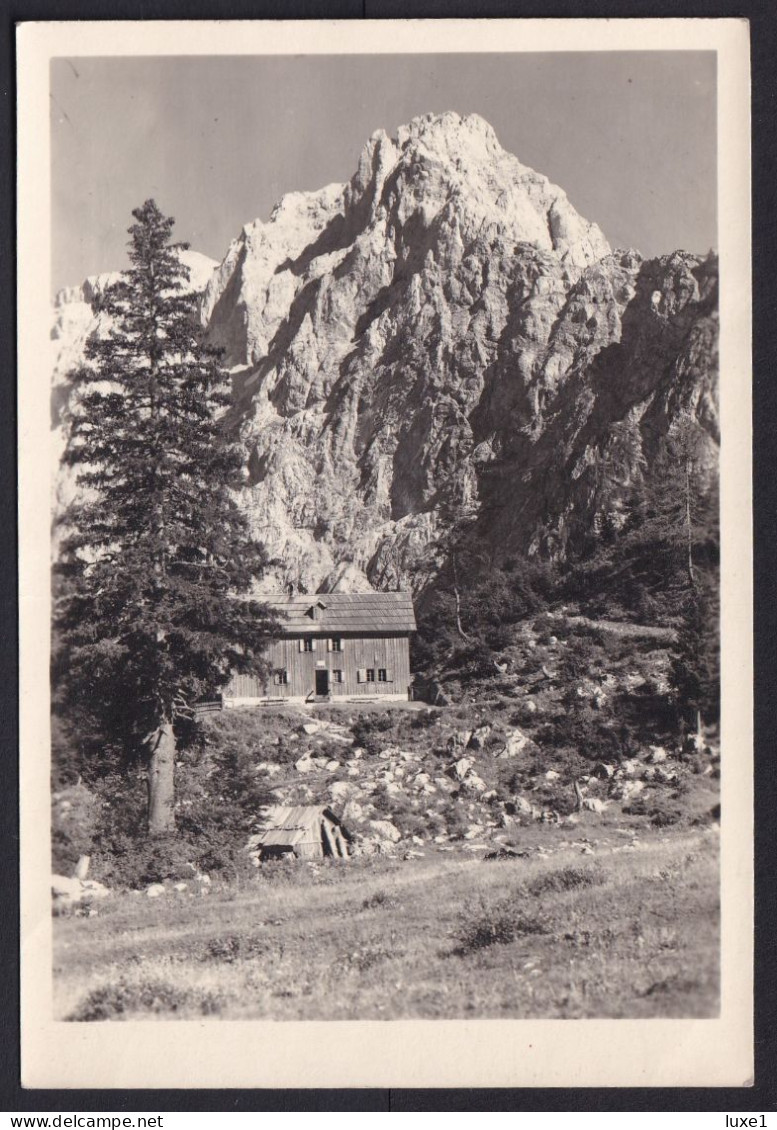 SLOVENIA ,   Frischaufov Dom Na Okrešlju  , OLD  POSTCARD - Slovénie