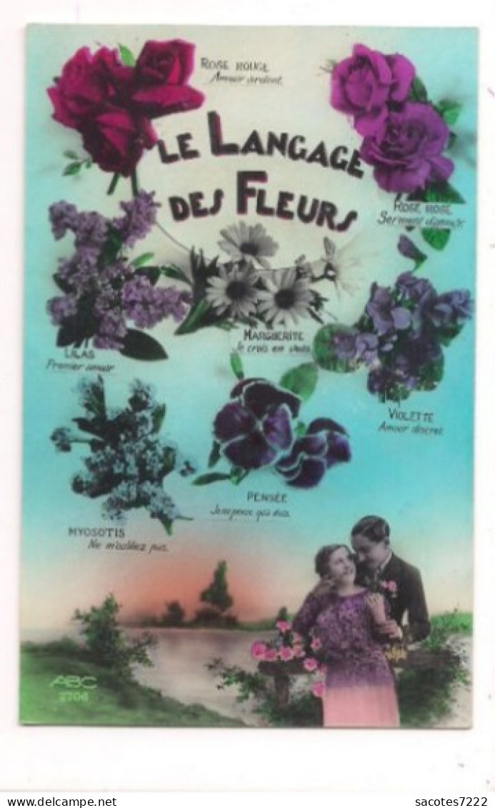 LANGAGE DES FLEURS - COUPE - (ABC 2706) - - Flowers