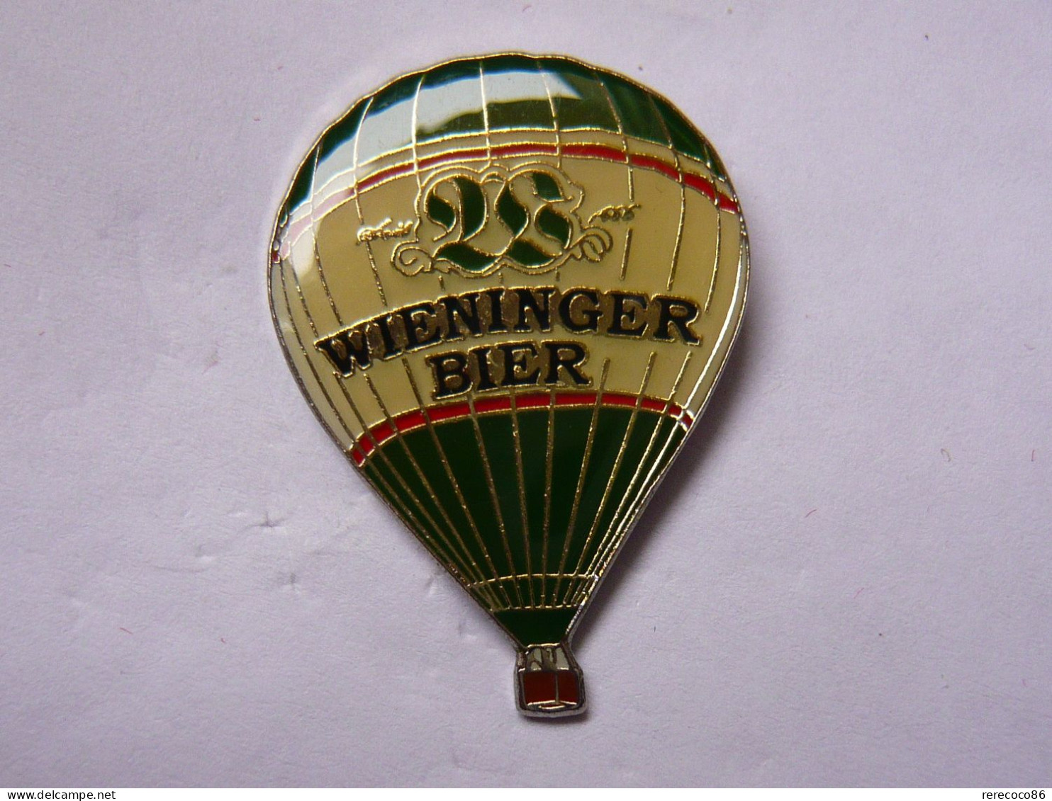 Pin S   MONGOLFIERE WIENINGER BRASSERIE HAUTE BAVIERE - Airships