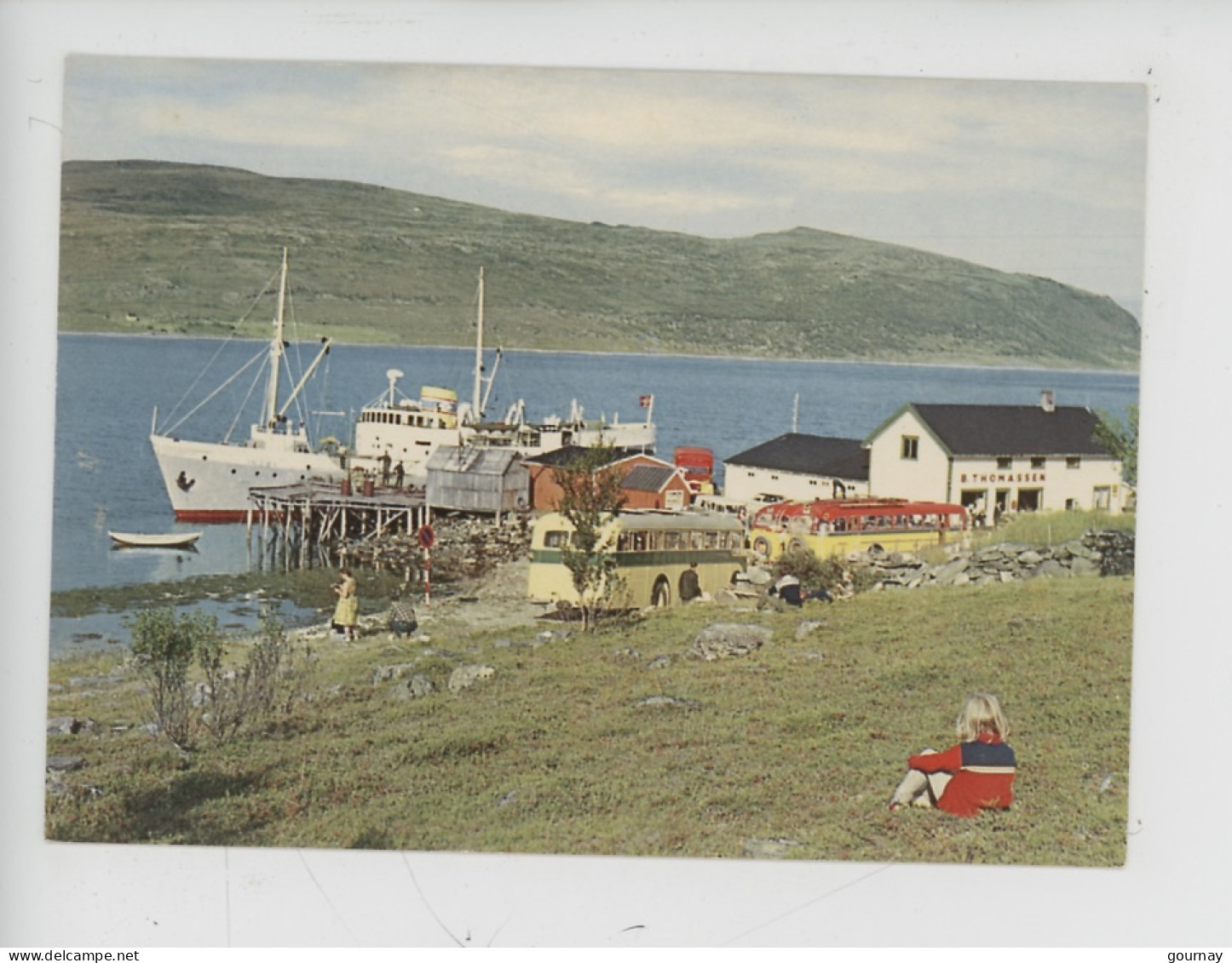 Norvège Norge - Russenes, Fergeforbindelse Til Honningsväg (ferry) Norway (cp Vierge) - Norvège