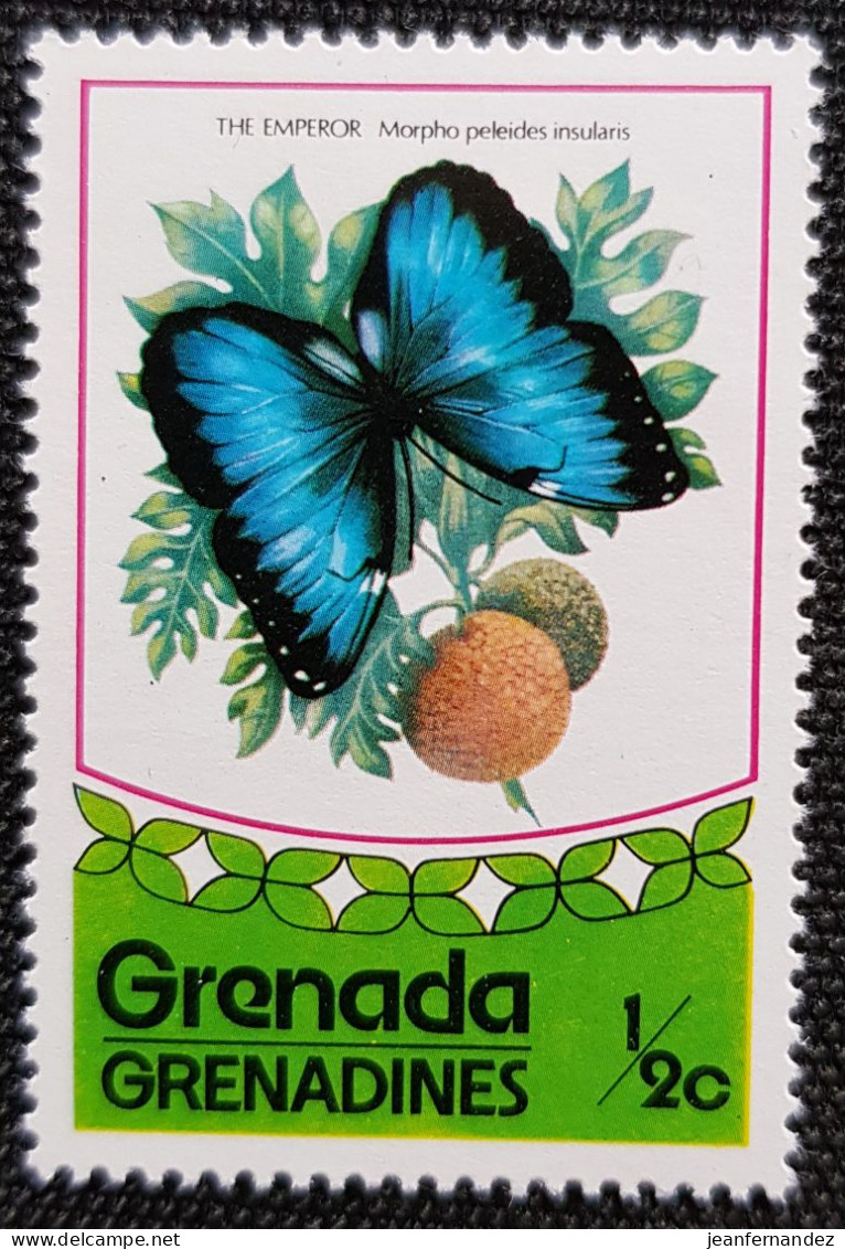 Grenadines 1975 Butterflie   Stampworld N° 79 - St.Vincent & Grenadines