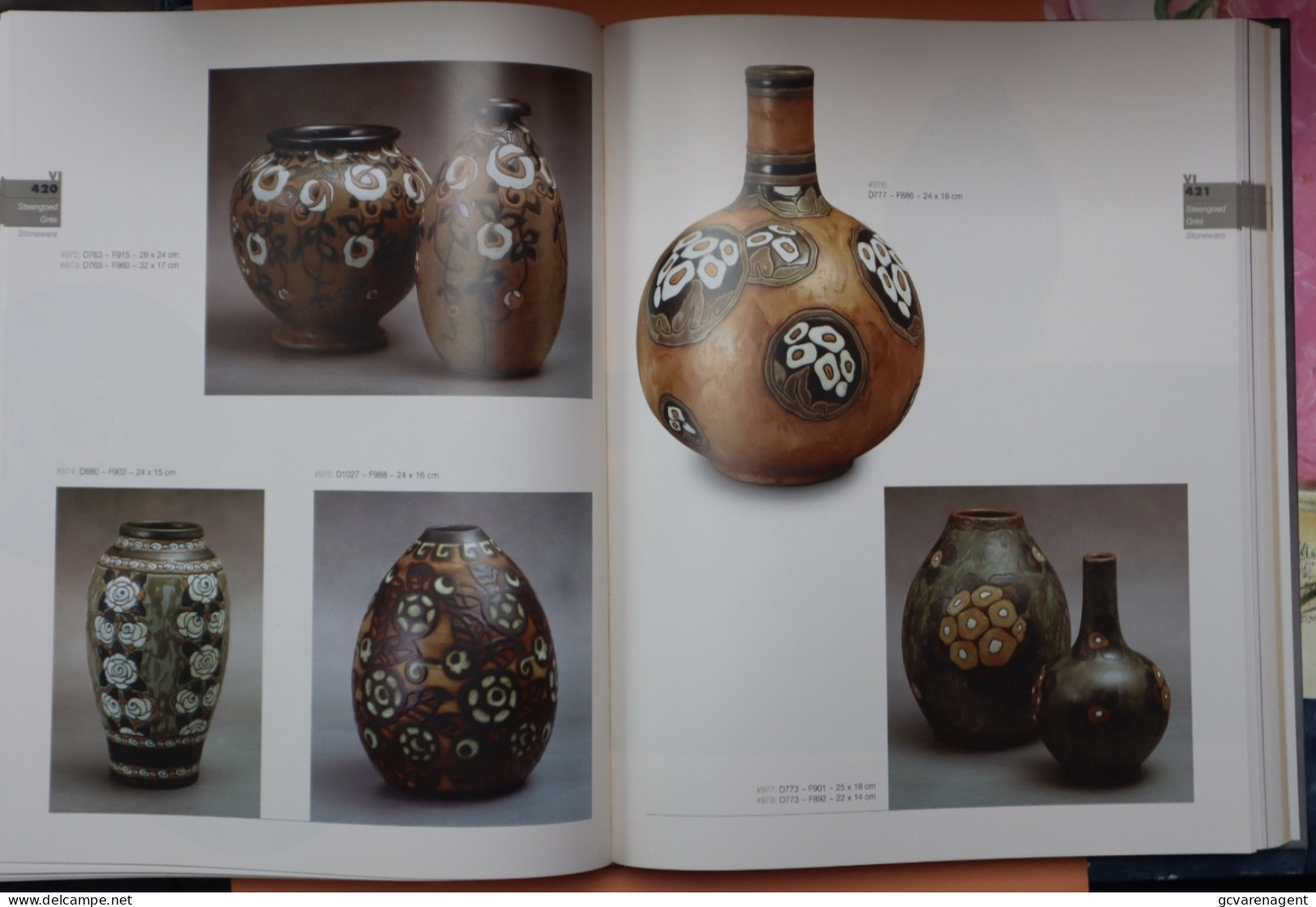 ART DECO CERAMICS - CHARLES CATTEAU  2006 - 744 PAGES - LIVRE TRES BELLE ETAT - 32 X 26 X 5 CM    VOIR IMAGES - Kunst