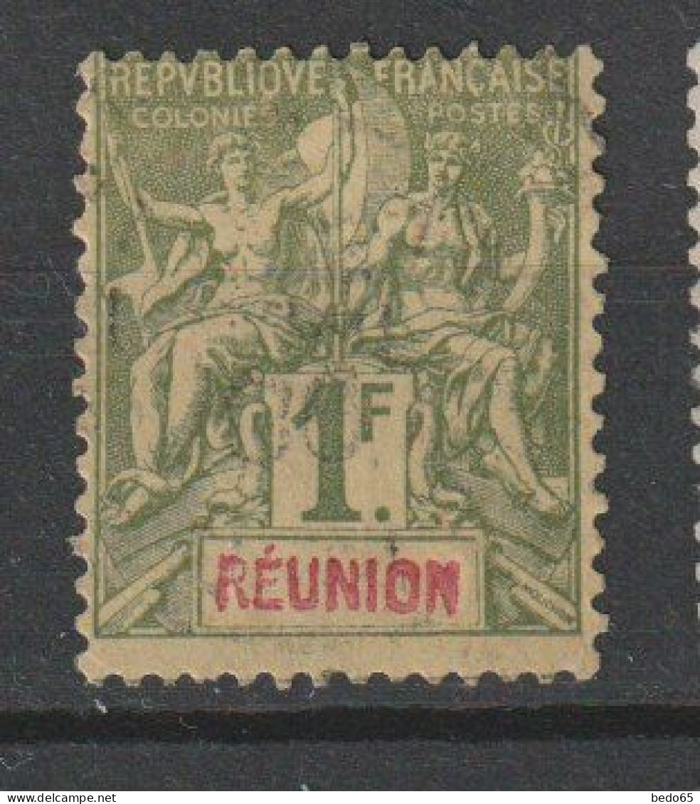 REUNION  TYPE GROUPE N° 44 OBL TTB - Used Stamps
