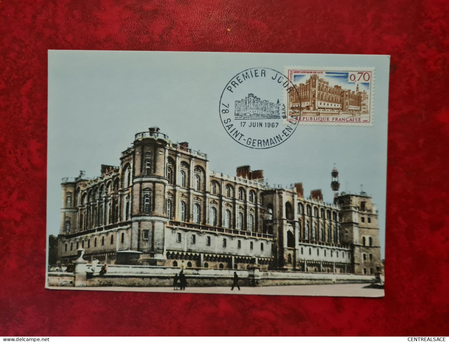 FDC 1967 MAXI  SAINT GERMAIN EN LAYE LE CHATEAU - Non Classés