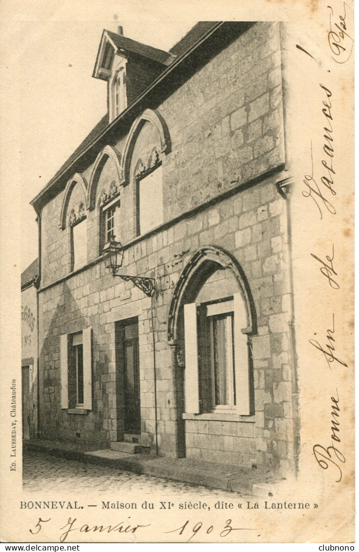 CPA - BONNEVAL - MAISON DITE "LA LANTERNE" - Bonneval