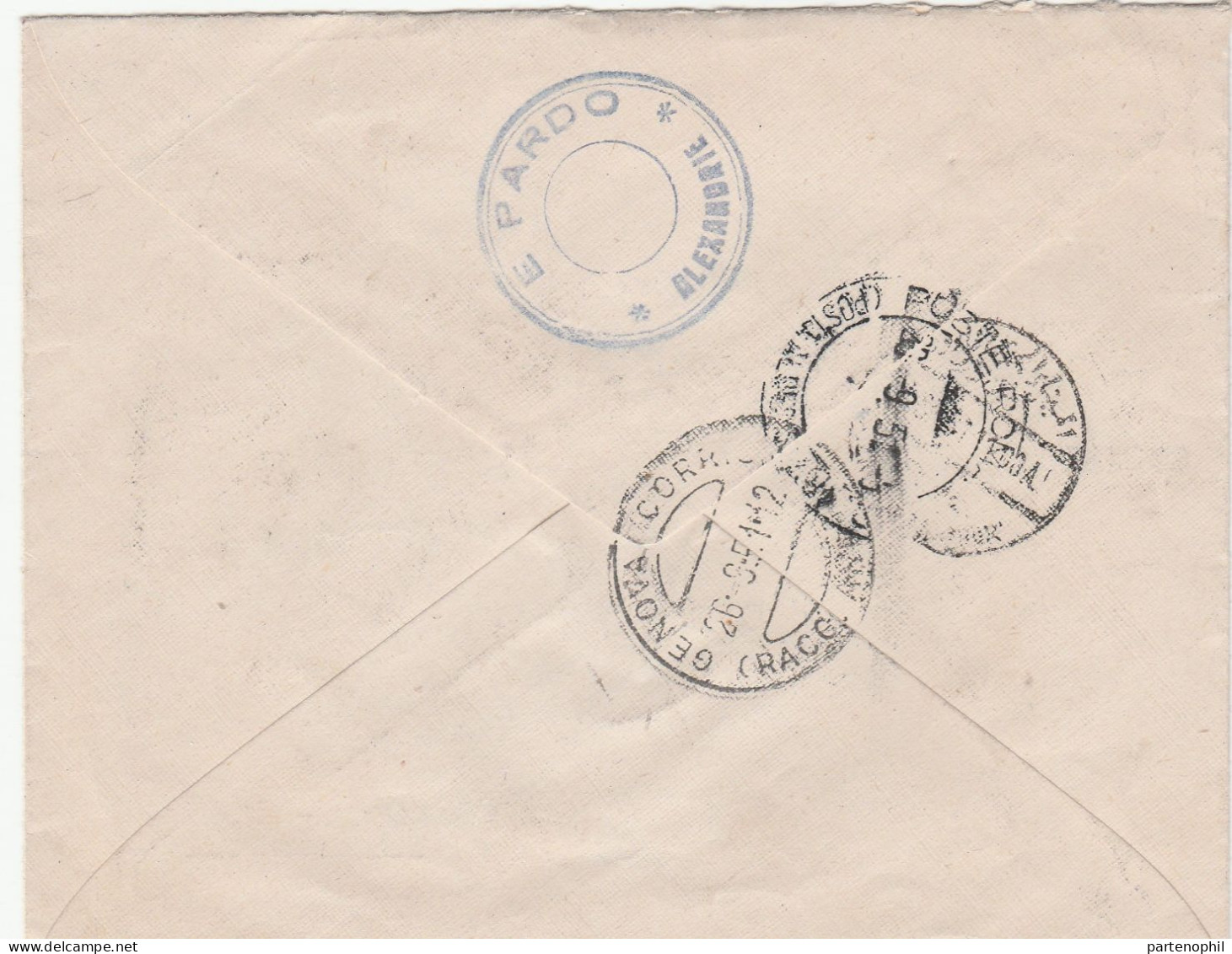 Egypt Egitto Aegypten 1951  Postgeschichte - Storia Postale - Histoire Postale - Lettres & Documents