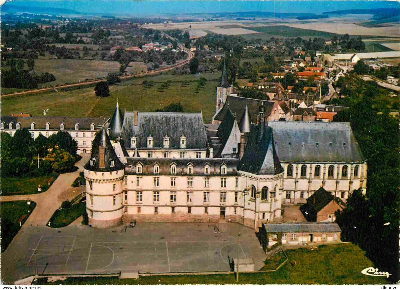 Chateaux - Château De Mesnières En Bray - Institution Saint Joseph - Vue Aérienne - Seine Maritime - CPM - Carte Neuve - - Castelli