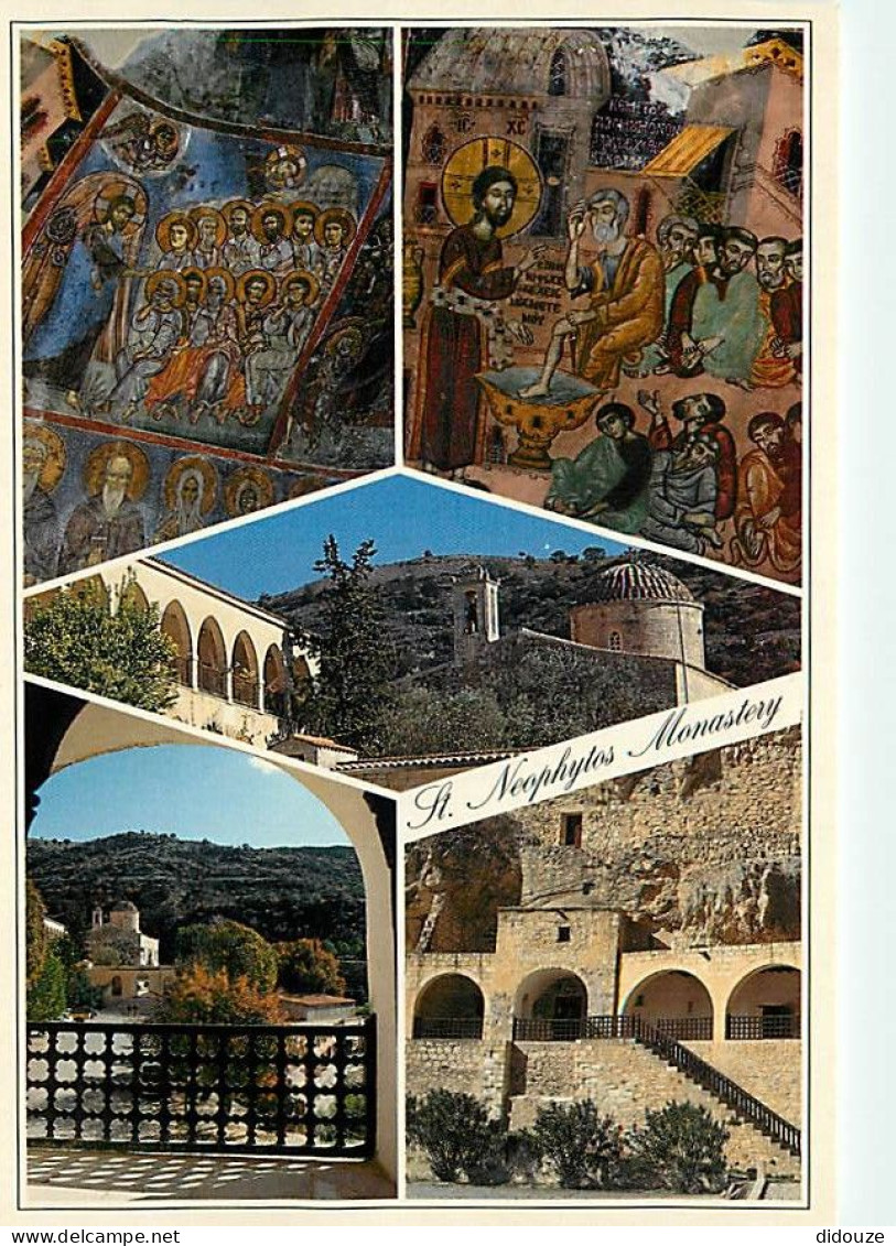 Chypre - Cyprus - St Neophytos Monastery - Multivues - CPM - Carte Neuve - Voir Scans Recto-Verso - Cyprus