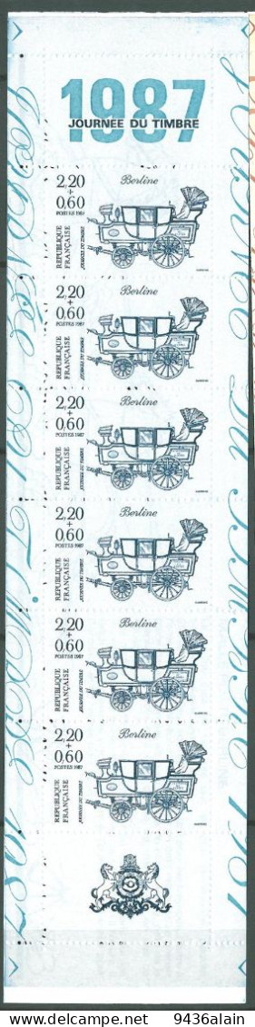 Carnet BC2469A Journéee Du Timbre 1987 Neuf**. - Stamp Day
