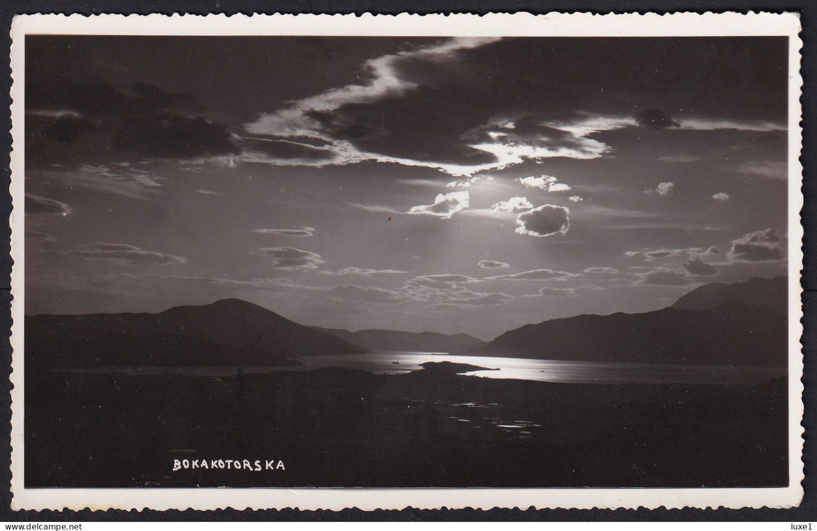 MONTENEGRO ,  BOKA  ,  OLD  POSTCARD - Montenegro