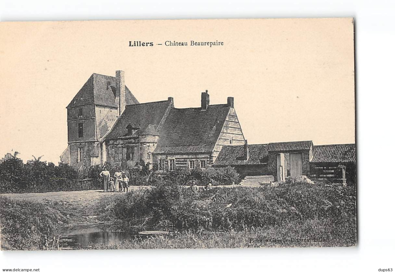 LILLERS - Château De Beaurepaire - Très Bon état - Lillers
