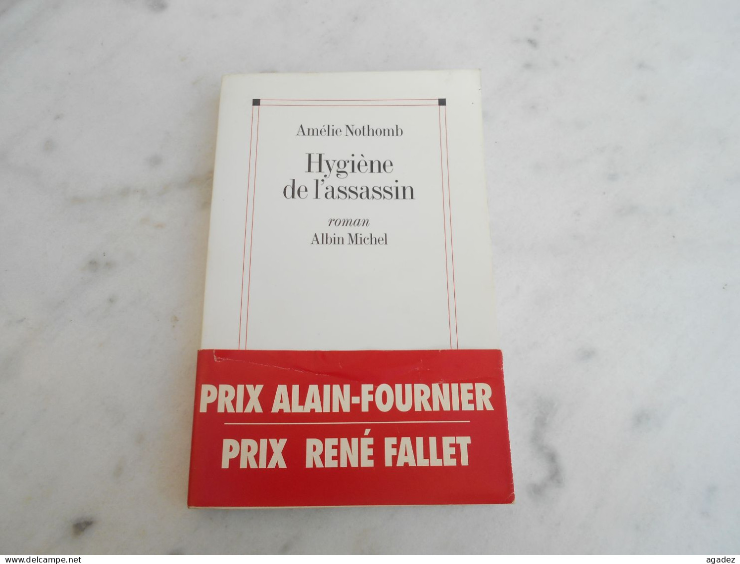 Livre  Amélie Nothomb "L'hygiene De L'assassin " - Belgian Authors
