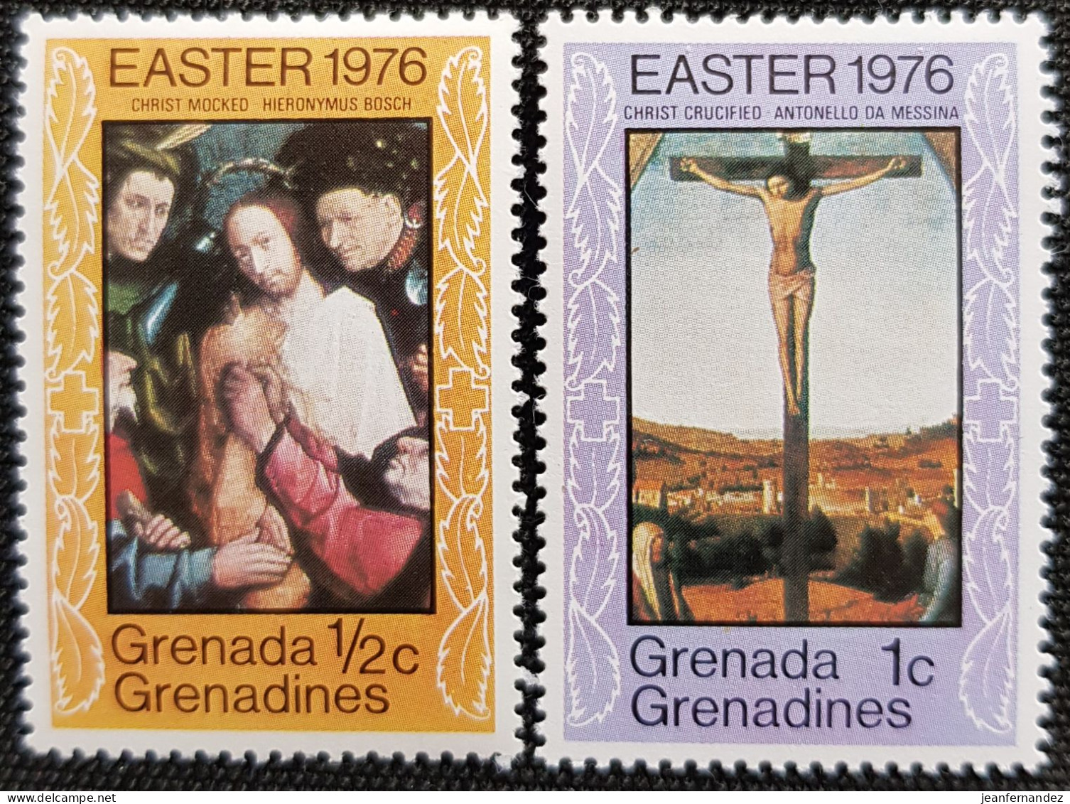 Grenadines 1976 Easter   Stampworld N° 171 Et 172 - St.Vincent Und Die Grenadinen