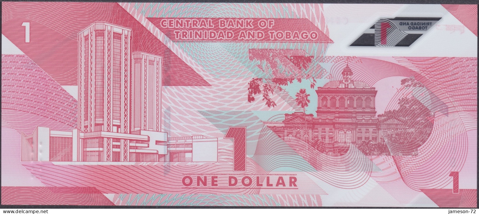 TRINIDAD & TOBAGO - 1 Dollar 2020 P# 60a America Banknote - Edelweiss Coins - Trinidad Y Tobago