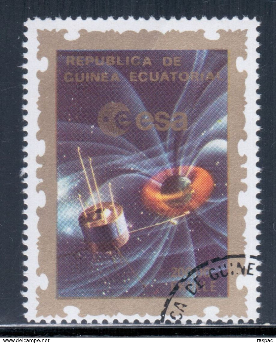 Equatorial Guinea 1976 Mi# 1266 A Used - European Space Agency ESA - Equatorial Guinea