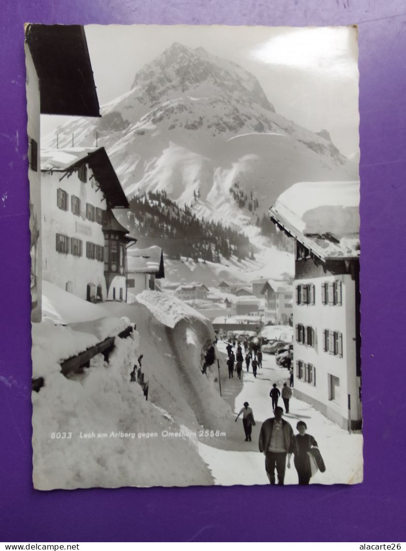 CPA  AUTRICHE - Lech Am Arlberg  Omeshorn - Lech