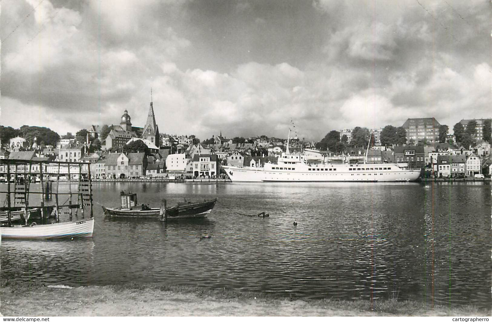 Germany M.S. "Wappen Von Hamburg" Im Flensburger Hafen - Flensburg