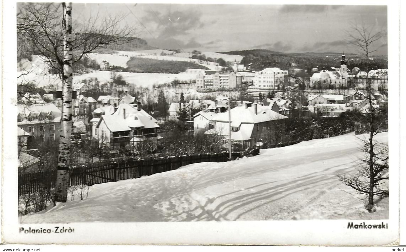 POLSKA POLEN  FOTO 1958 MANKOWSKI  1692 D1 Polanica Zdro - Pologne