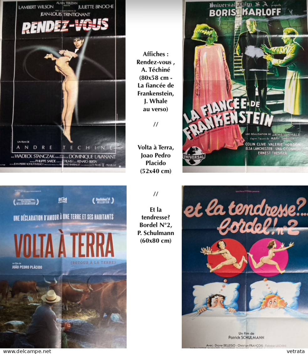 CINÉMA : 104 Objets (Livres-Revues-Magazines-Plaquettes-Cartes-Affiches-Signets-Dossiers De Presse) = 5 Livres/20 Revues - Other & Unclassified