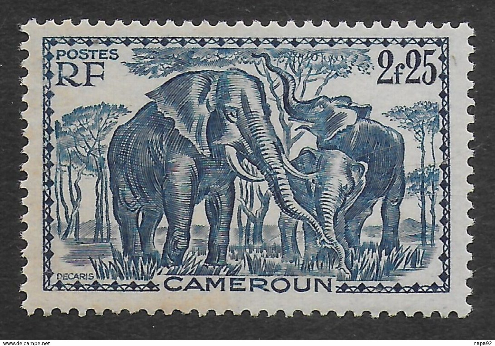 CAMEROUN 1939 YT 186** - Unused Stamps