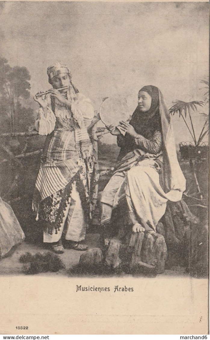 égypte Musiciennes Arabes Arabes Coiffes Et Costumes - Sonstige & Ohne Zuordnung