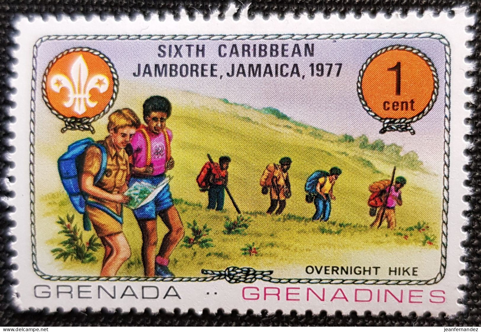 Grenadines 1977 Caribbean Scout Jamboree, Jamaica    Stampworld N° 246 - St.Vincent Und Die Grenadinen