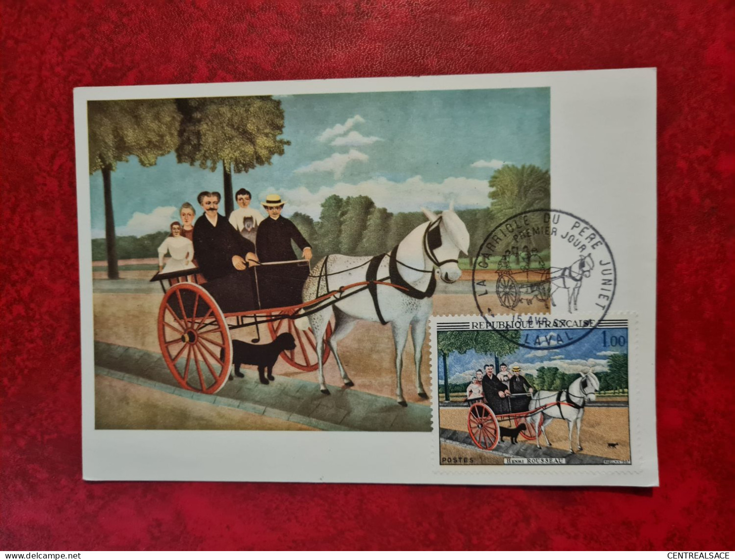 FDC 1967 MAXI  LAVAL LA CARRIOLE DU PERE JUNET - Ohne Zuordnung