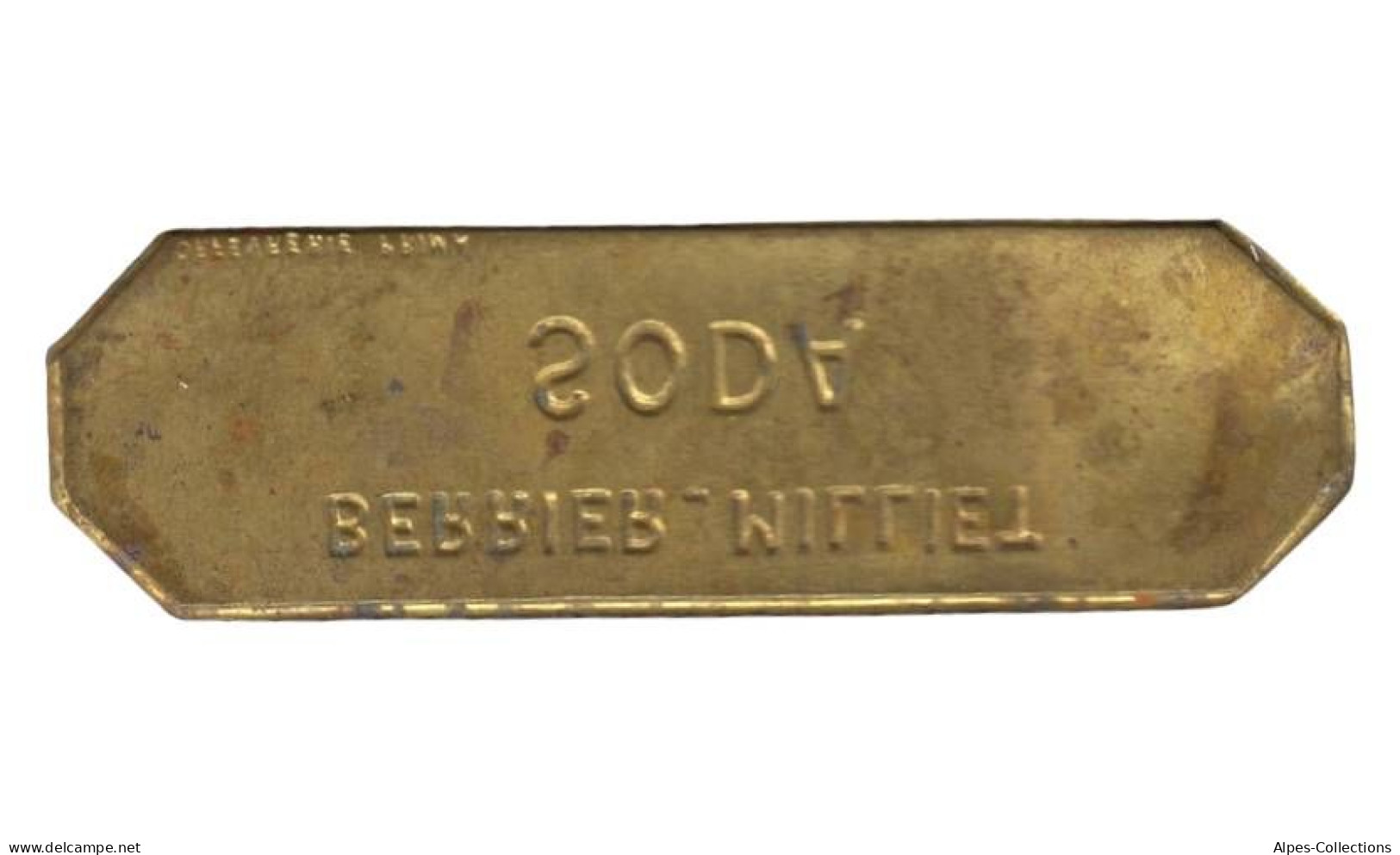 LYON - NR03 - Monnaie De Nécessité - Soda Berrier Milliet - Notgeld