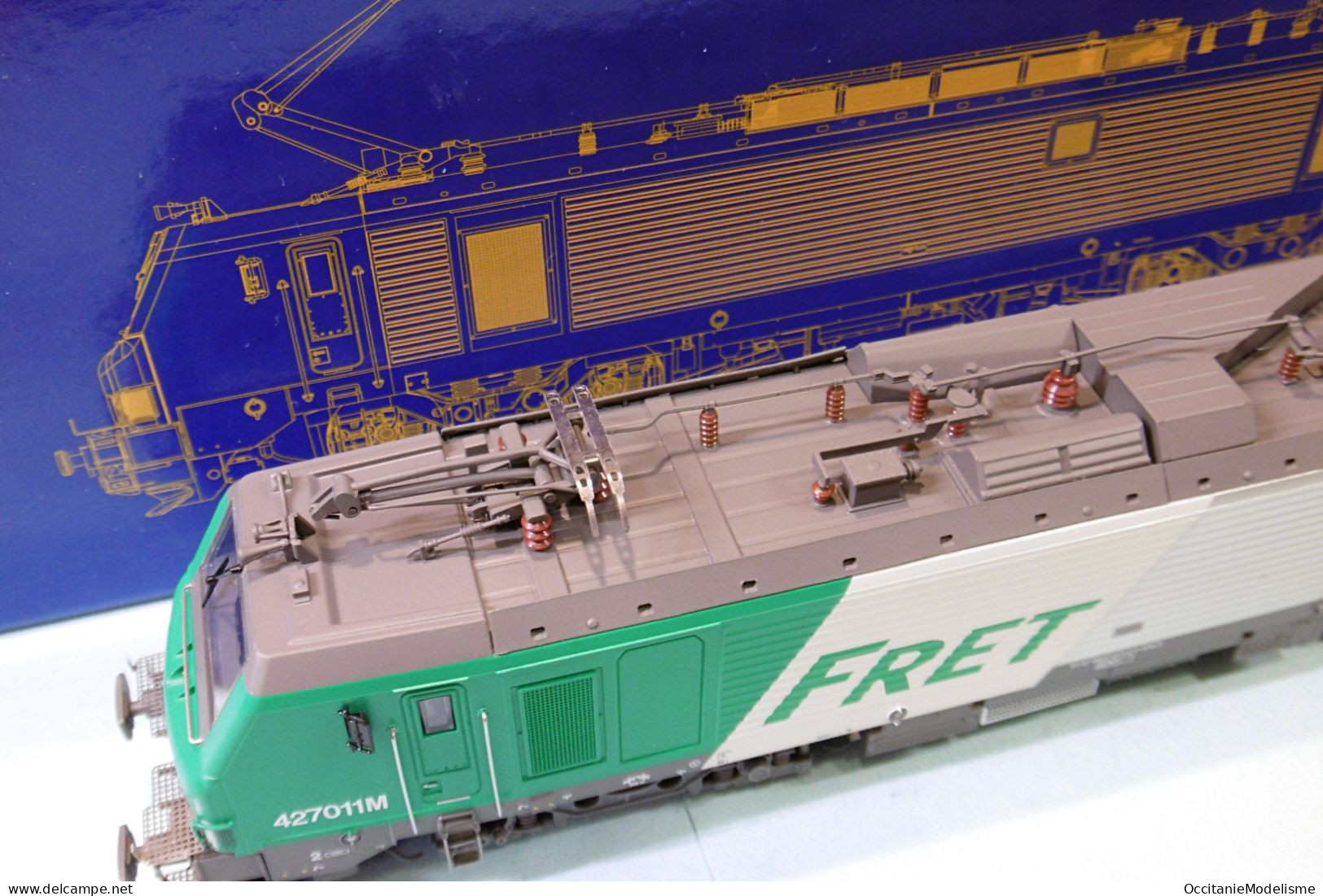 Oskar - Locomotive Electrique BB 427011 FRET SNCF Réf. OS2704 Neuf NBO HO 1/87 - Locomotive