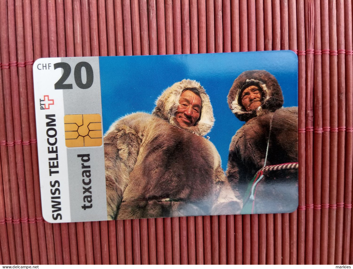 1 Phonecard 20 CHF Zwitserland  Used Rare - Suisse