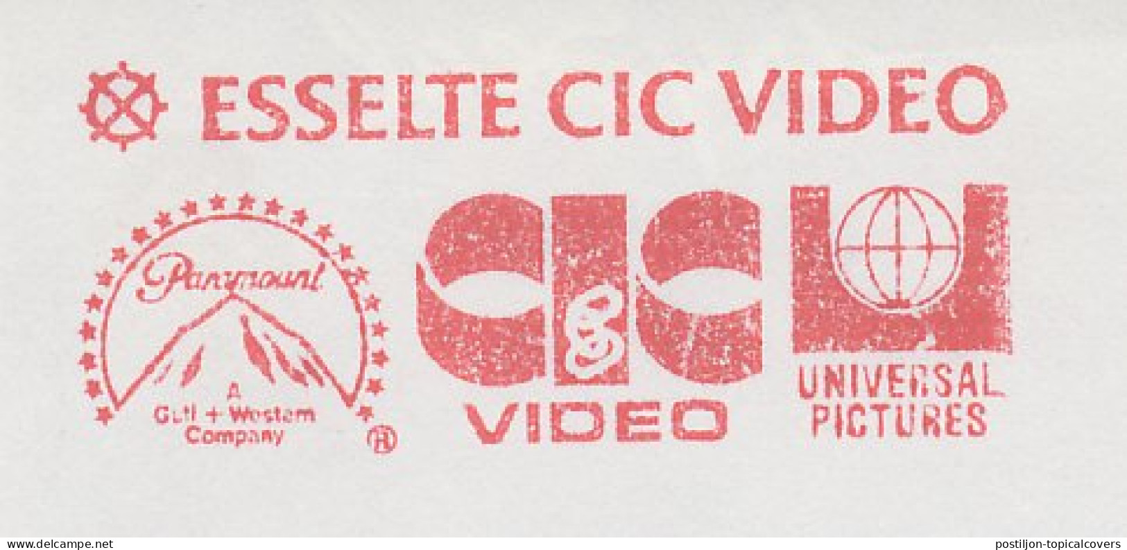 Meter Cut Netherlands 1990 Video - Esselte - Universal Pictures- Paramount - Cinema