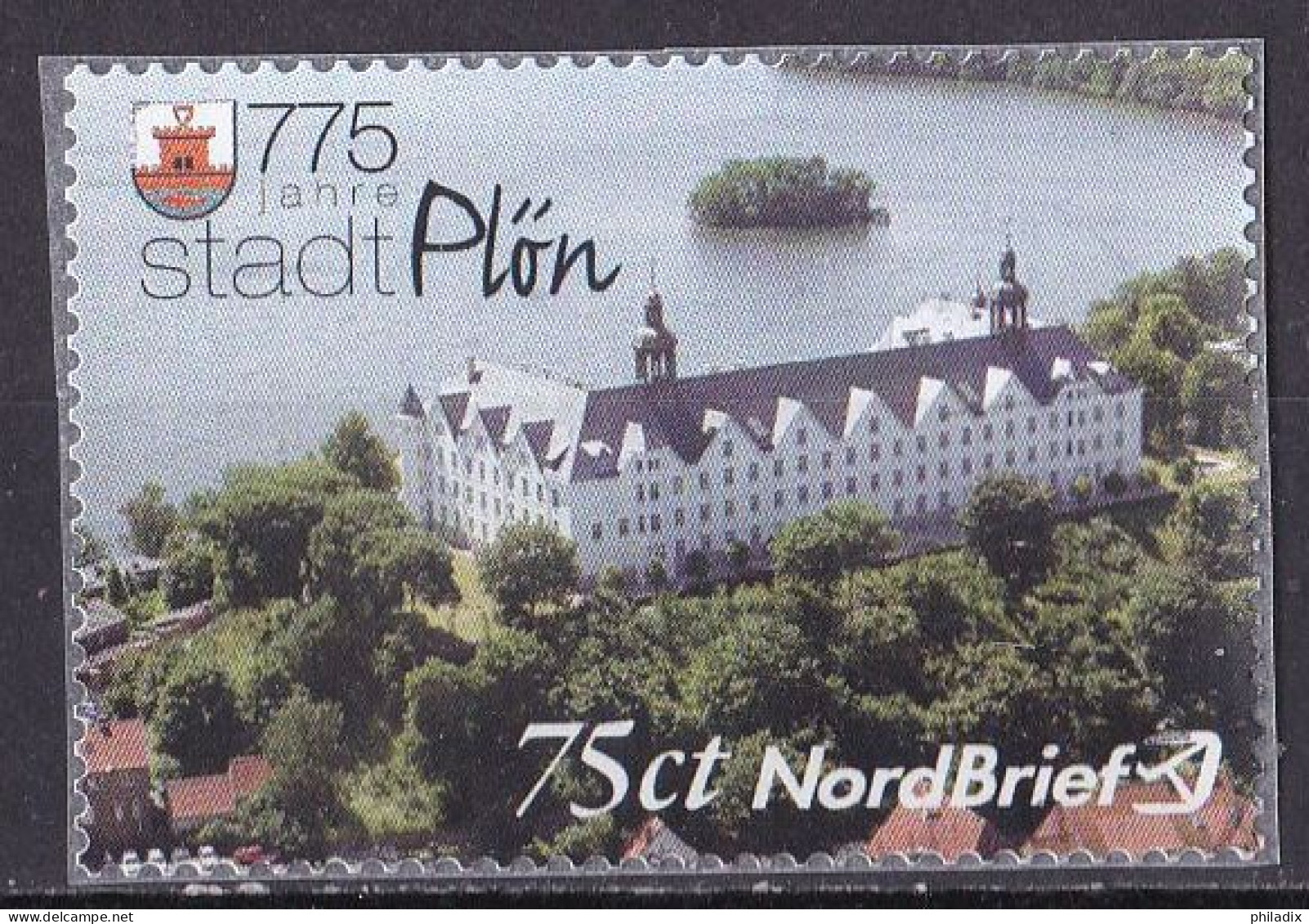 BRD Privatpost Nord Brief (75) Plön O/used (A4-31) - Privé- & Lokale Post