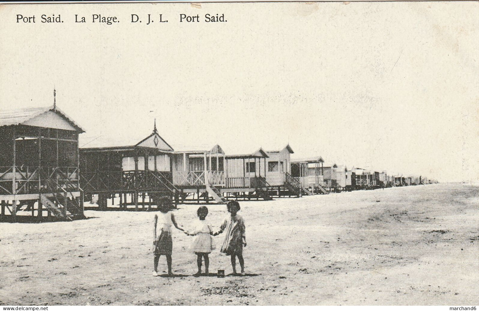 égypte Port Said La Plage D. J.L. 27 - Port Said