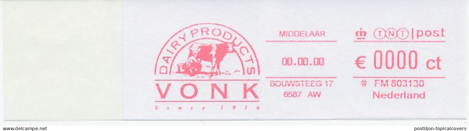 Meter Proof / Test Strip FRAMA Supplier Netherlands Dairy Products - Farmer - Cow Milking ( Middelaar ) - Food