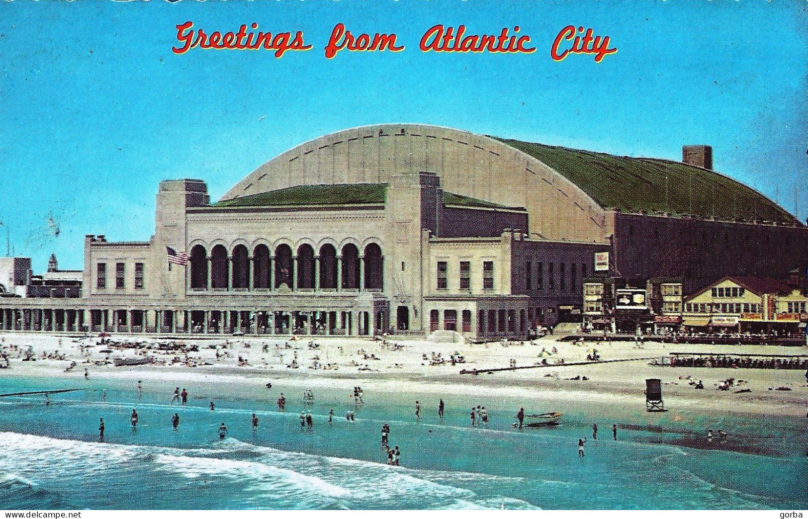 *CPM - ETATS UNIS - NEW JERSEY - ATLANTIC CITY - Convention Hall - Atlantic City