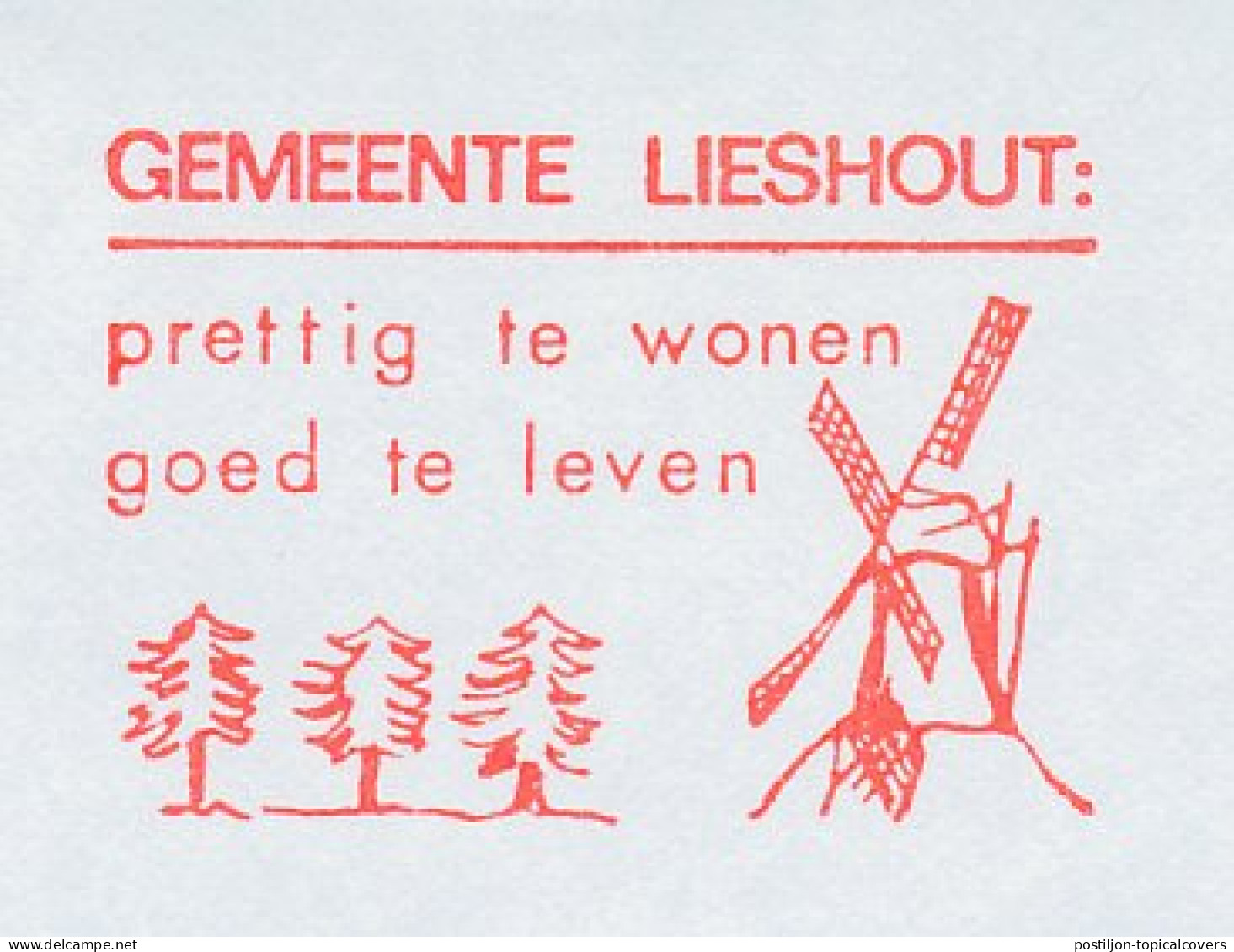 Meter Cut Netherlands 1991 Windmill - Windmills