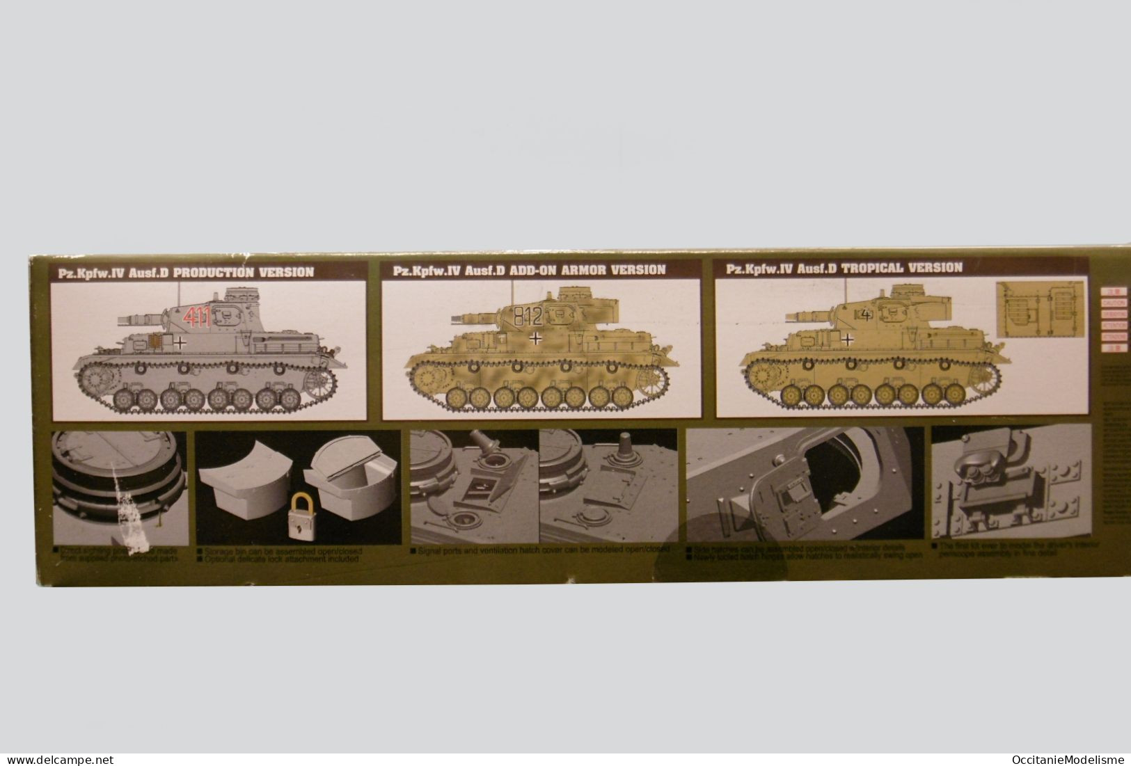 Dragon - CHAR Pz.Kpfw.IV Ausf.D Tank Maquette Kit Plastique Réf. 6265 Neuf 1/35 - Véhicules Militaires