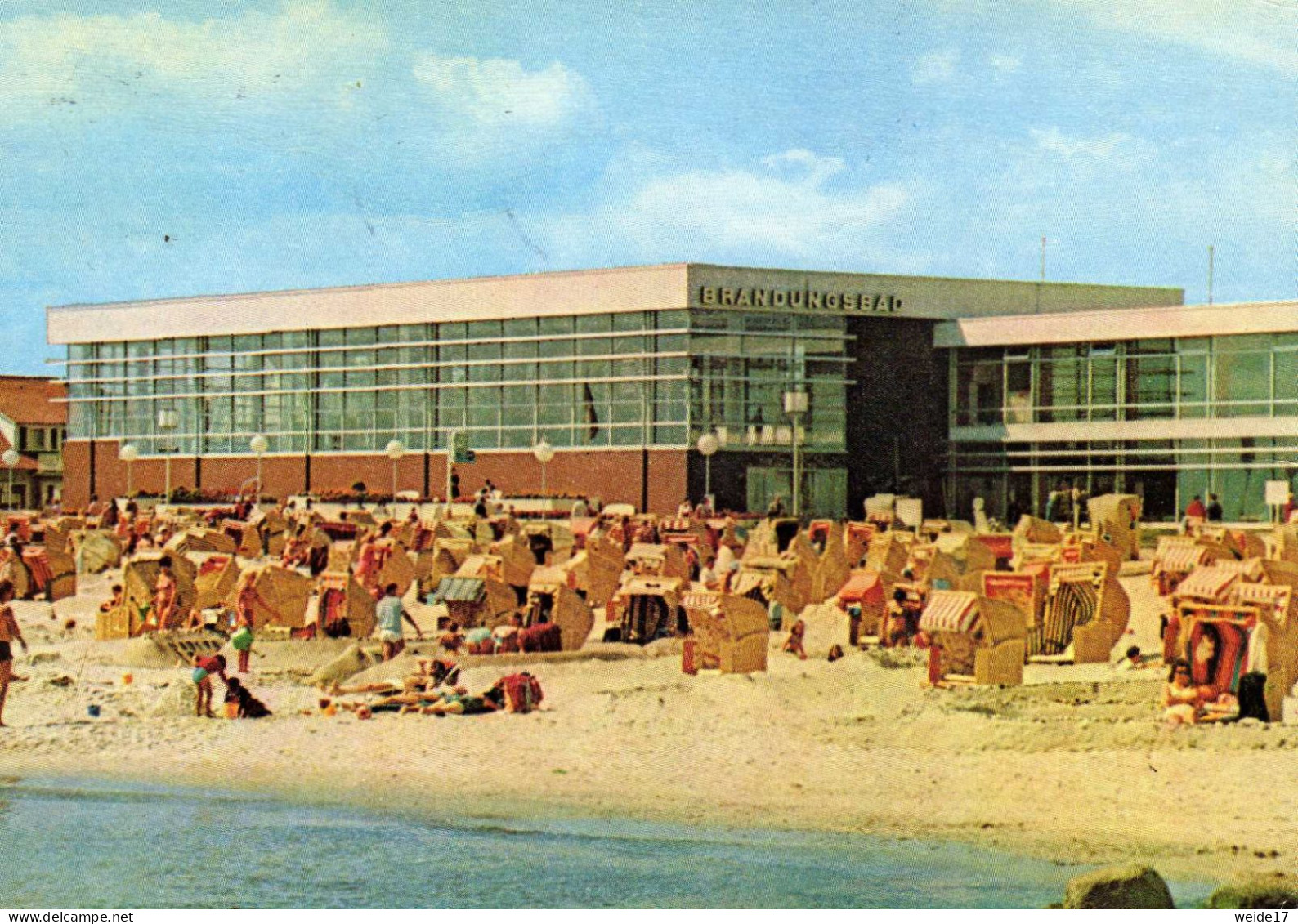 05685 - Ostseeheilbad GRÖMITZ - Blick Auf Den Strand Und Das Brandungsbad - Grömitz