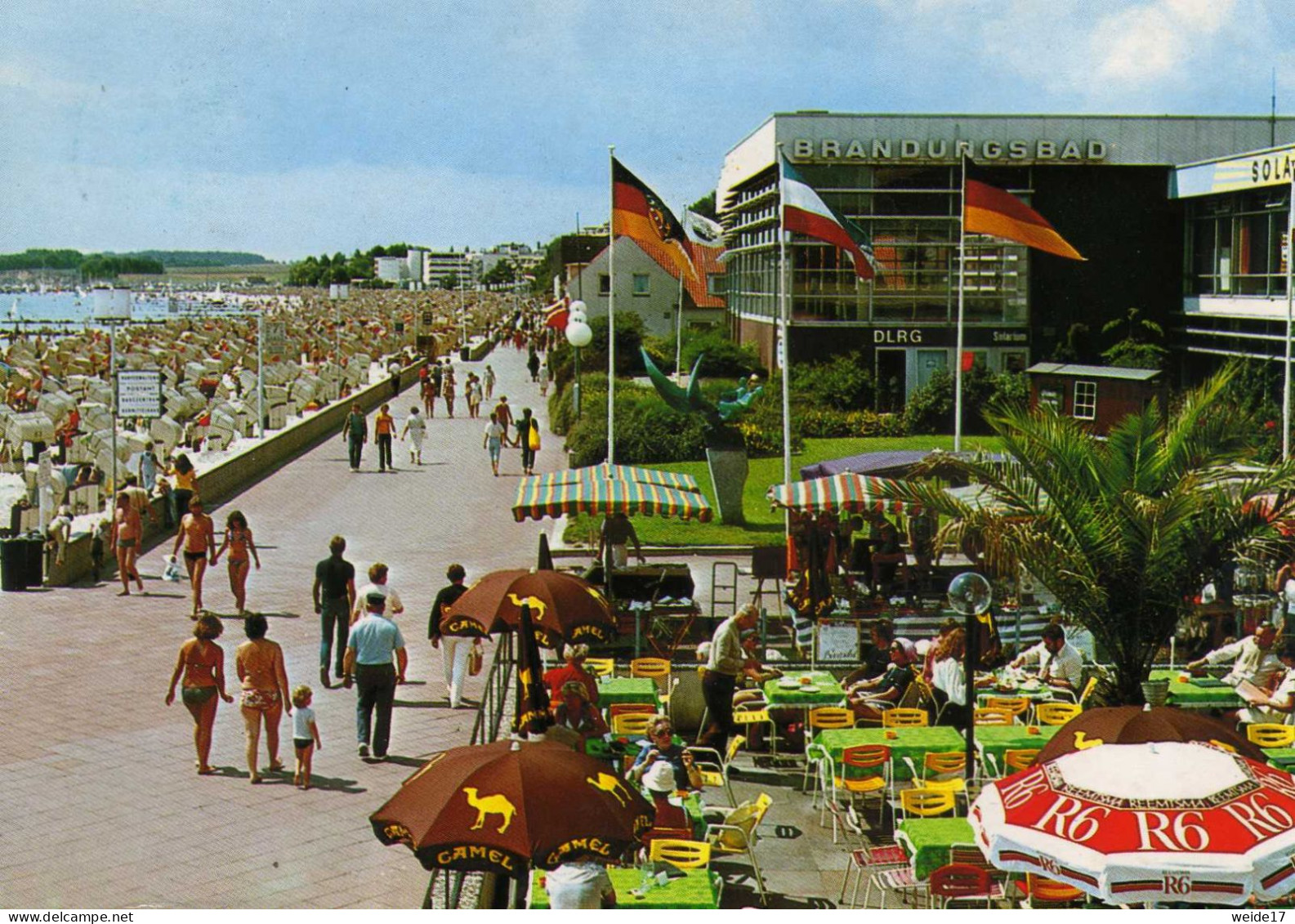 05686 - Ostseeheilbad GRÖMITZ - Blick Auf Die Strandpromenade Und Das Brandungsbad - Groemitz