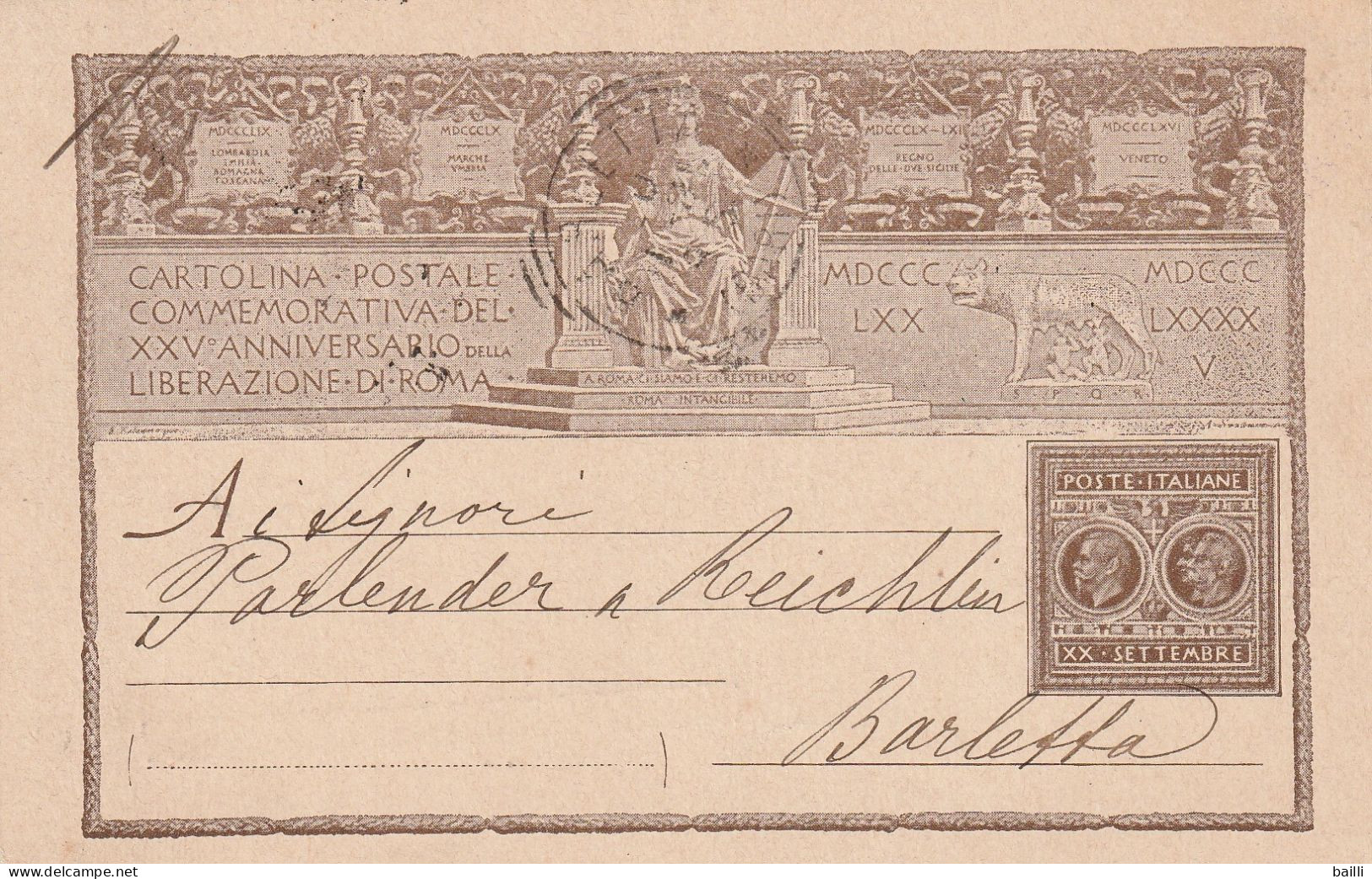 Italie Entier Postal Illustré Napoli 1895 - Postwaardestukken