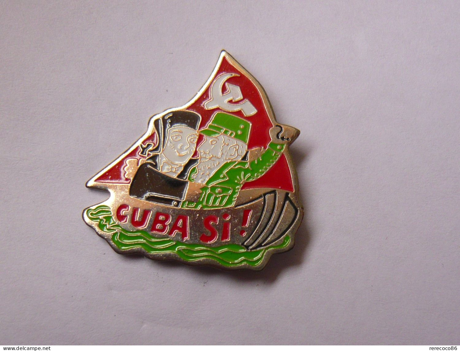 Pin S ASSOCIATION PARTI COMMUNISTE GUIGNOL CUBA - Verenigingen