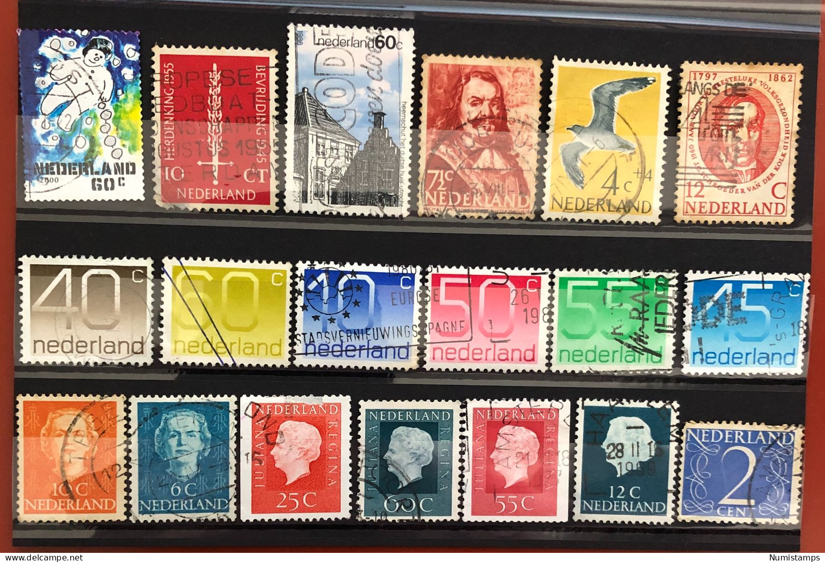 Netherlands (Lot 3) - Used Stamps
