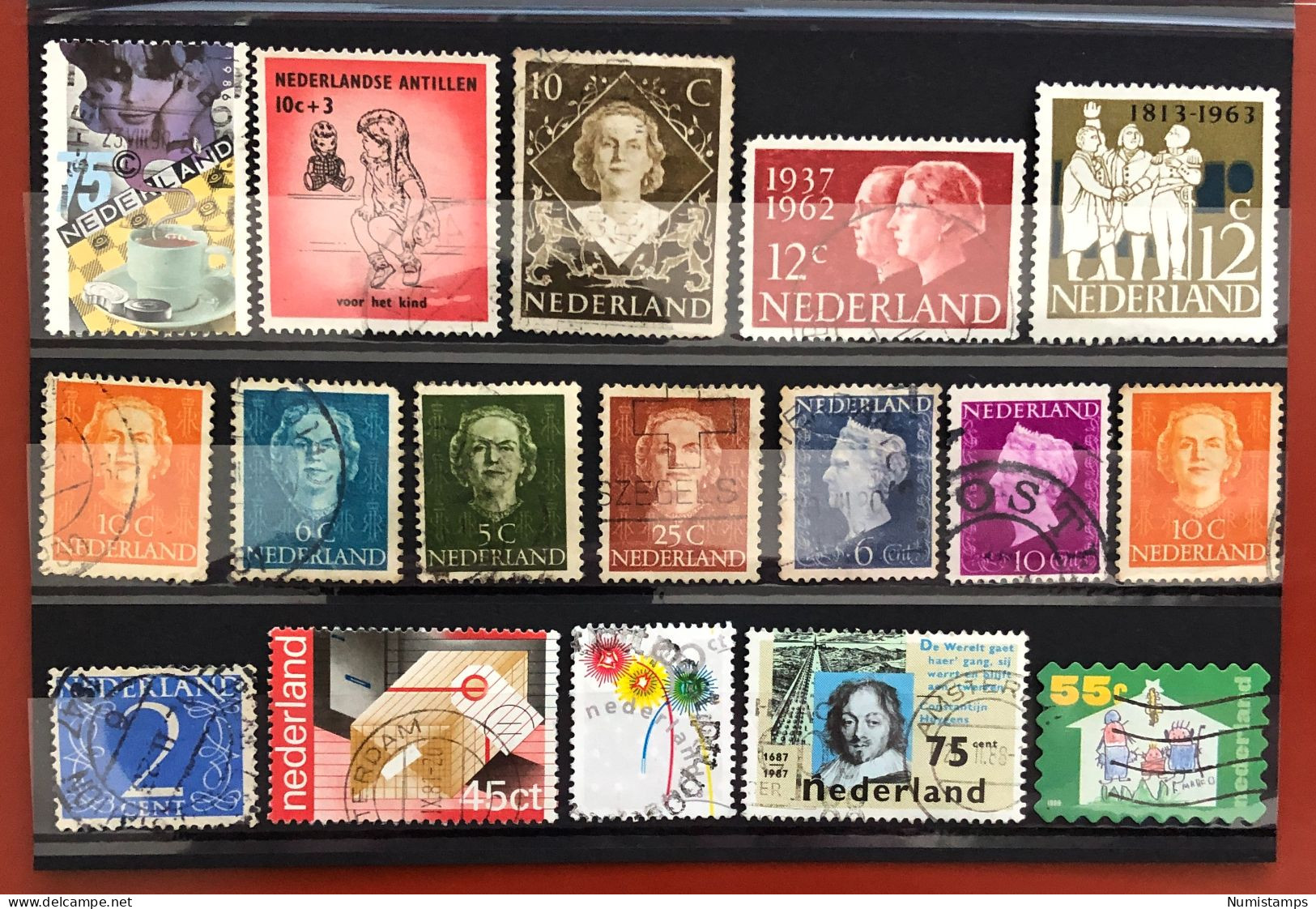 Netherlands (Lot 4) - Used Stamps