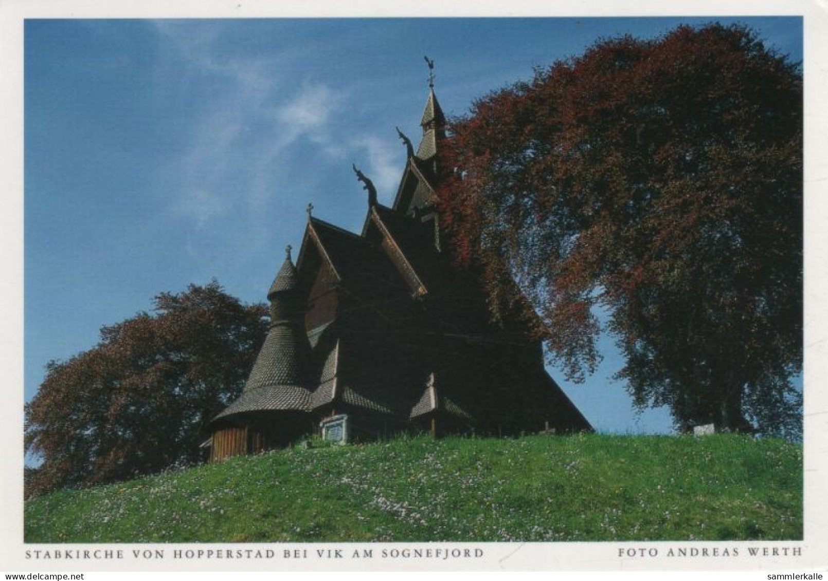9000833 - Vik - Norwegen - Stabkirche Hopperstad - Noorwegen