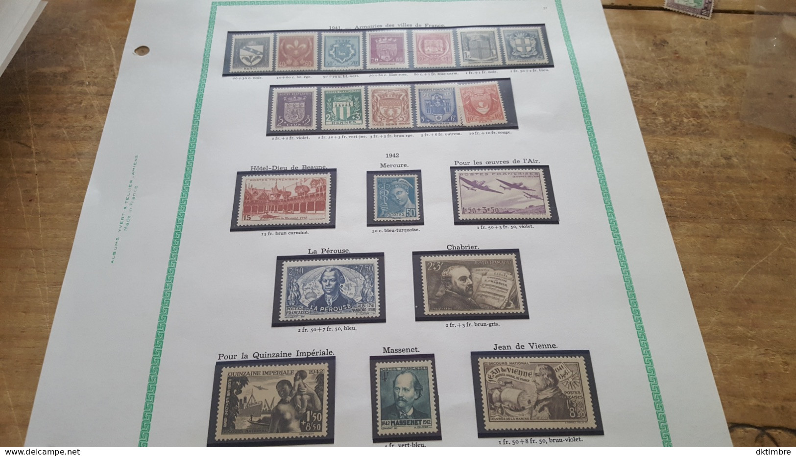 LOT660886 TIMBRE DE FRANCE NEUF** 1941 BLOC - Ongebruikt