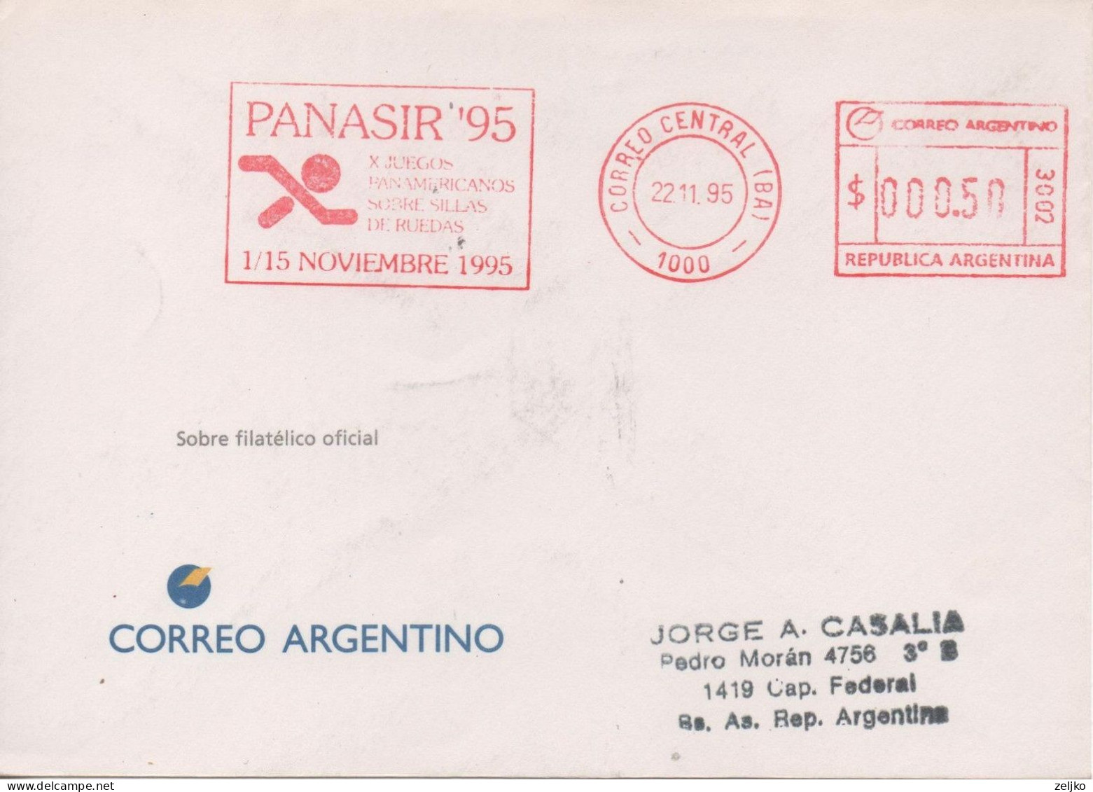 Argentina, Handisport, Panasir, X Panamerican Games, Wheelchairs - Handisport