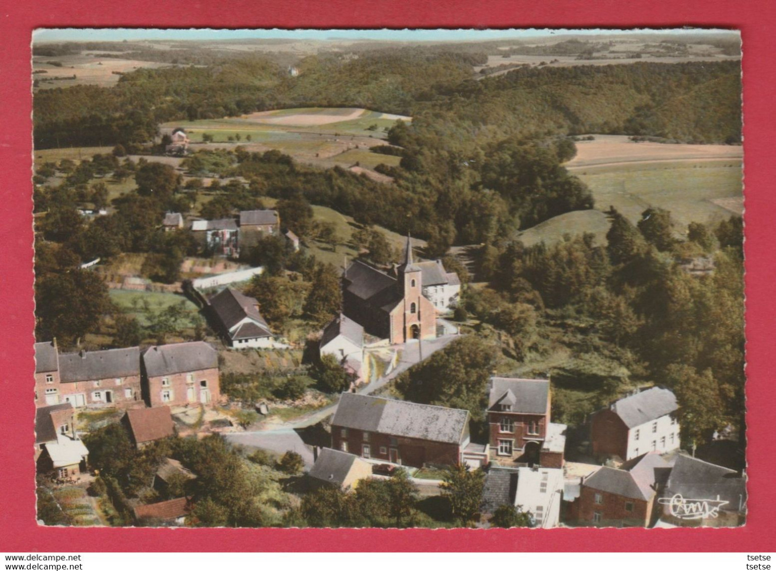 Hulsonniaux - L'Eglise - Vue Aérienne -1967 - Houyet